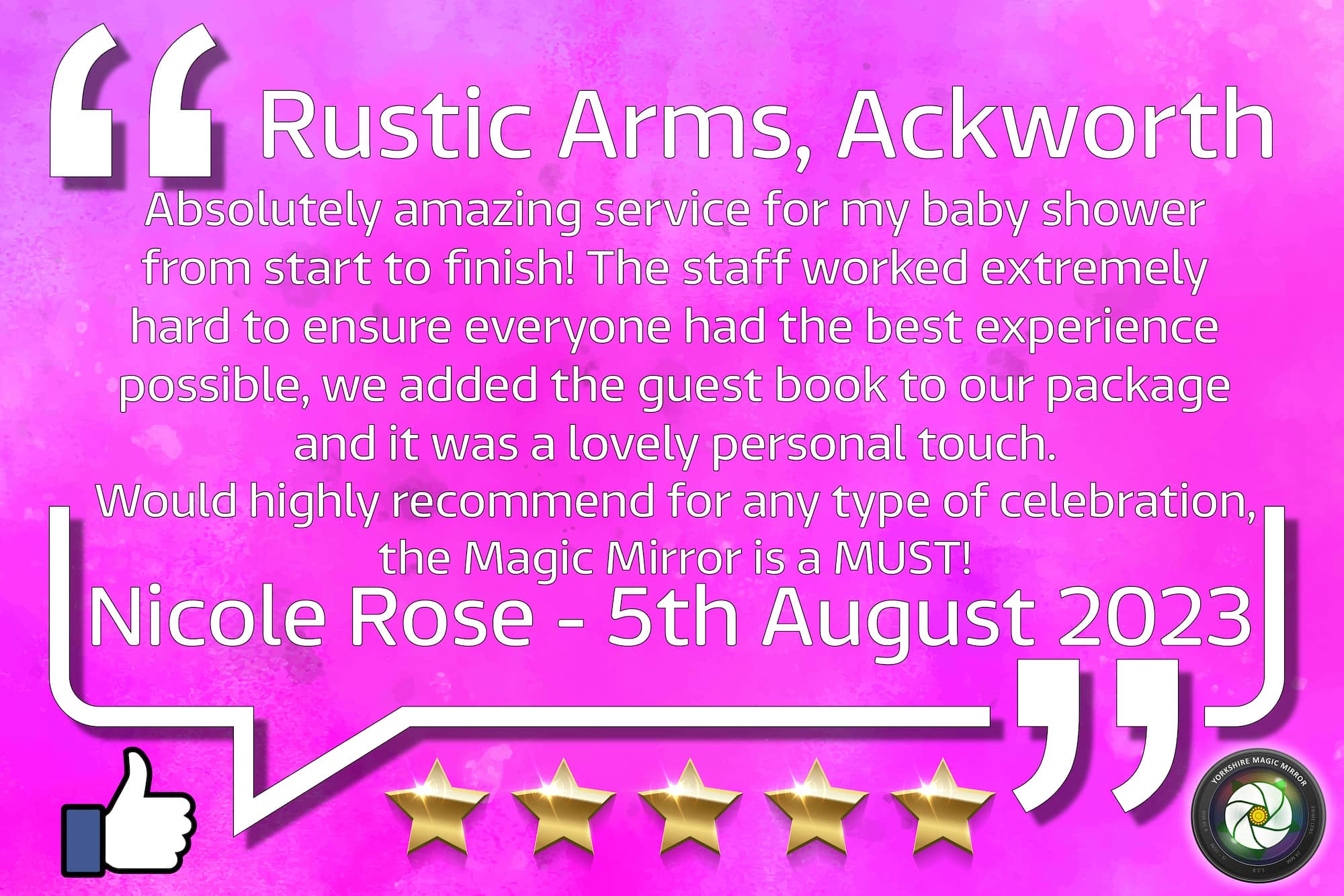 Nicole Rose Baby Shower August 2023 Rustic Arms Ackworth